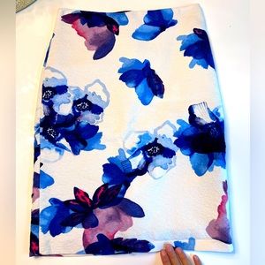 Floral Pencil Skirt